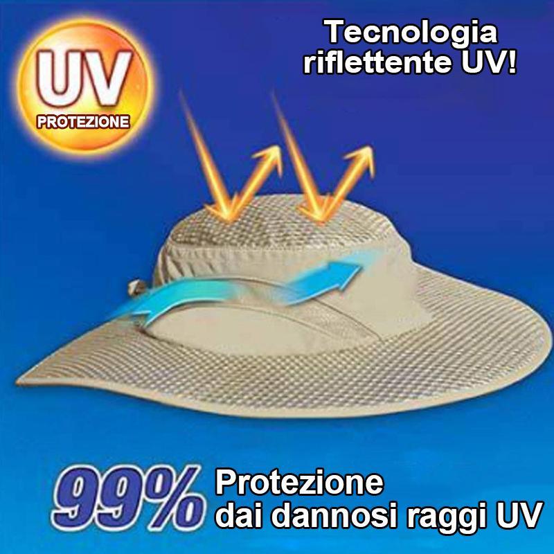 Cappello raffreddante Ice Cap con protezione UV